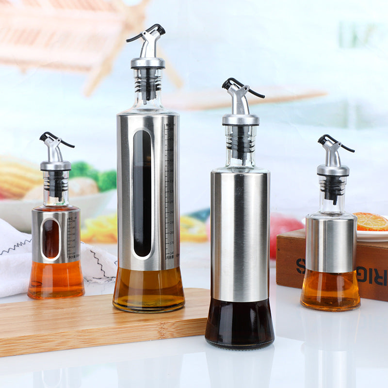 CleanStream Kitchen Oil Bottle for Simple, Mess-Free Pouring