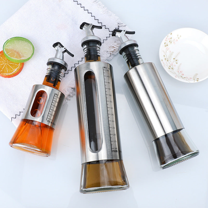 CleanStream Kitchen Oil Bottle for Simple, Mess-Free Pouring