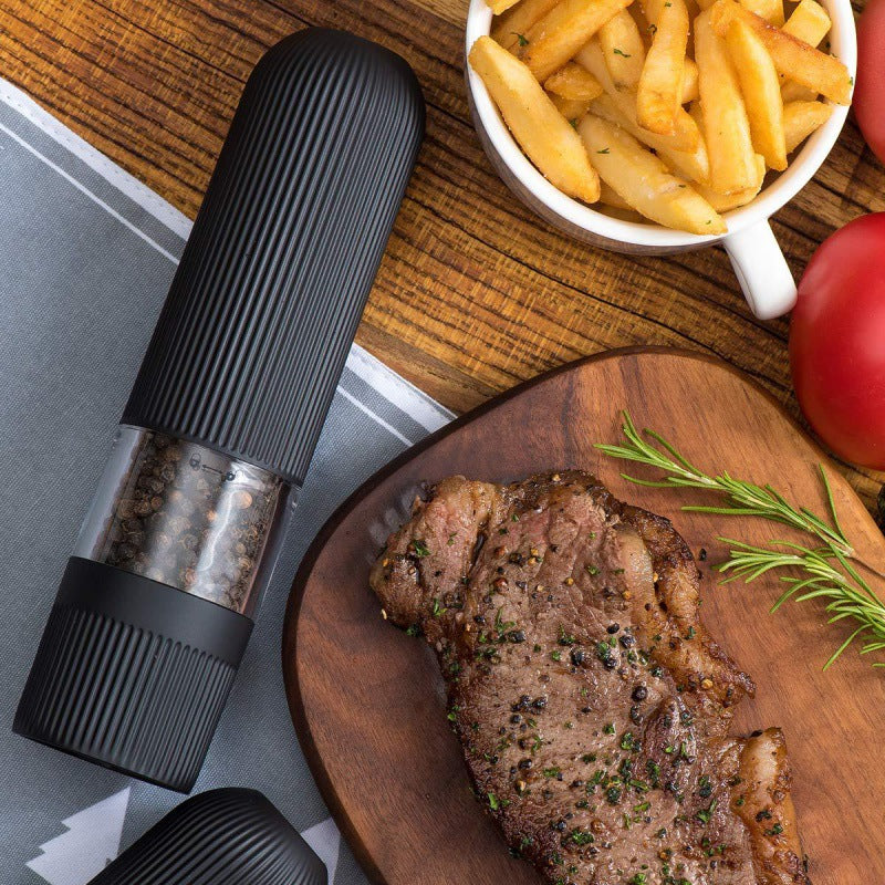 Upgrade Your Meals with Our Electric Pepper & Salt Grinder