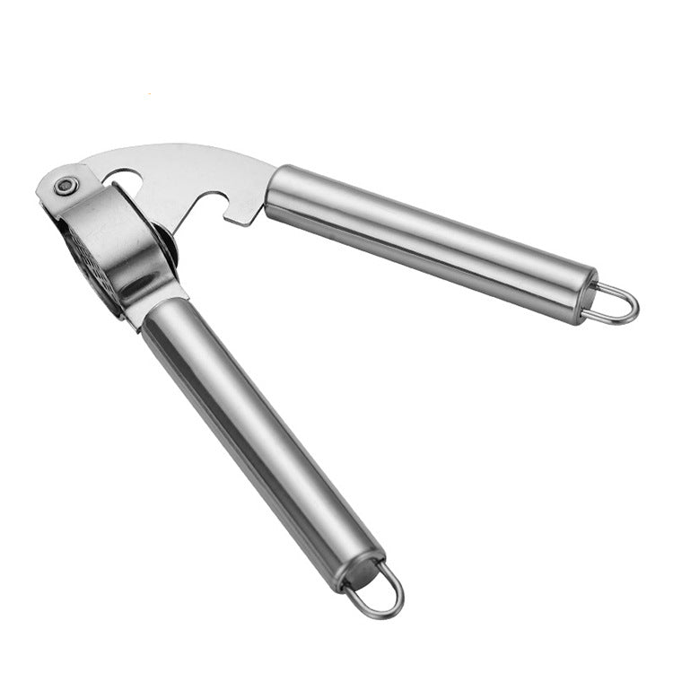 Easy-Press Stainless Steel Garlic Masher for Quick Cooking