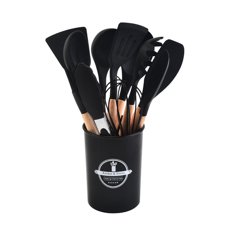 Everyday 12-Piece Silicone Spatula Set for Home Cooks