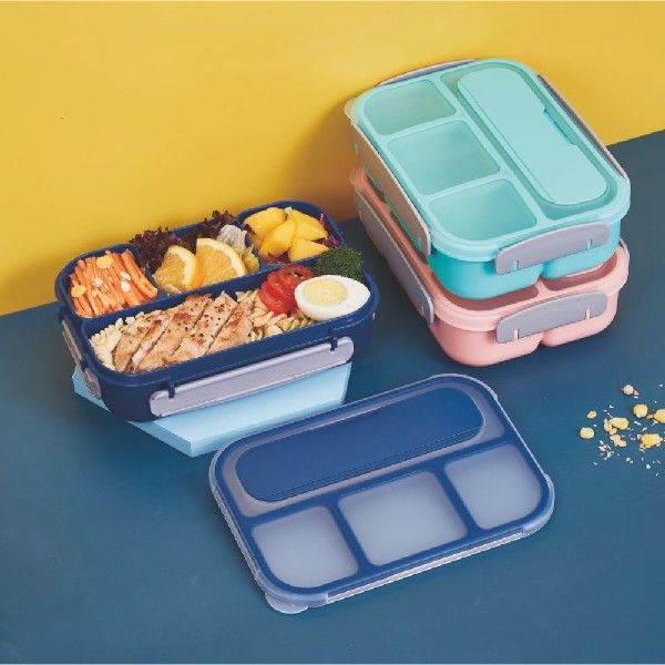 SmartPortion 1.3L Bento Lunch Box for Meal Prep